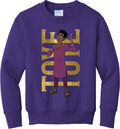 Toye Hero Pose Youth Fleece Crewneck