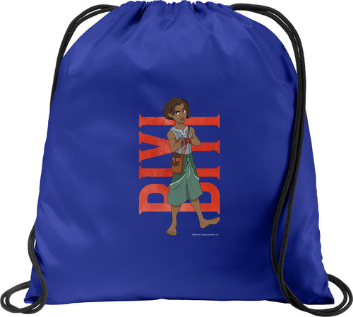 Biyi Hero Pose Drawstring Backpack