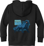Ekun Wisdom of the Wild Toddler Fleece Full-Zip Hoodie