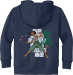 Don't Mess With Team Chosen Toddler Fleece Full-Zip Hoodie