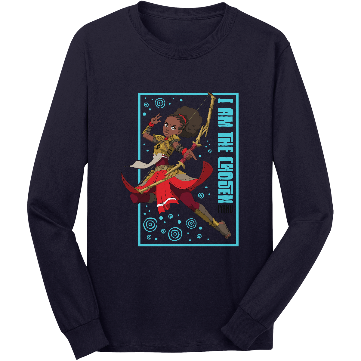 Iyanu The Chosen Unisex Long Sleeve Cotton Tee