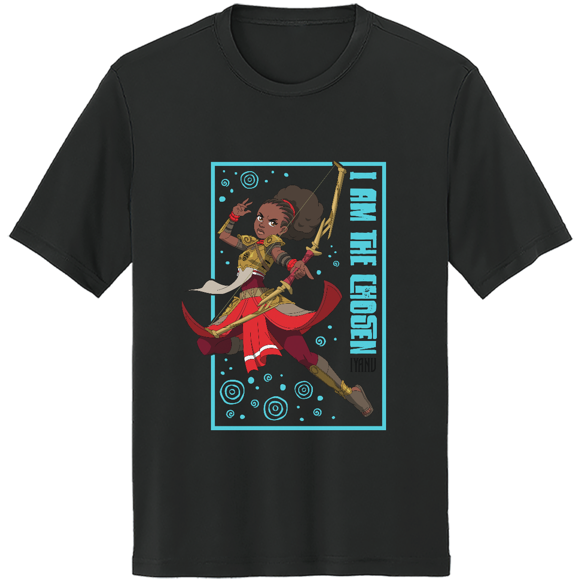 Iyanu The Chosen Unisex Performance Short Sleeve Tee