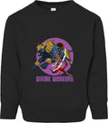 Iyanu & Ekun Divine Wonders Toddler Fleece Crewneck