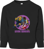 Iyanu & Ekun Divine Wonders Toddler Fleece Crewneck
