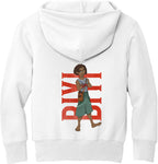 Biyi Hero Pose Youth Fleece Pullover Hoodie