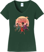 Team Chosen Tree of Freedom Women's Cotton V-Neck Tee