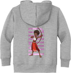 Iyanu Hero Pose Toddler Fleece Full-Zip Hoodie