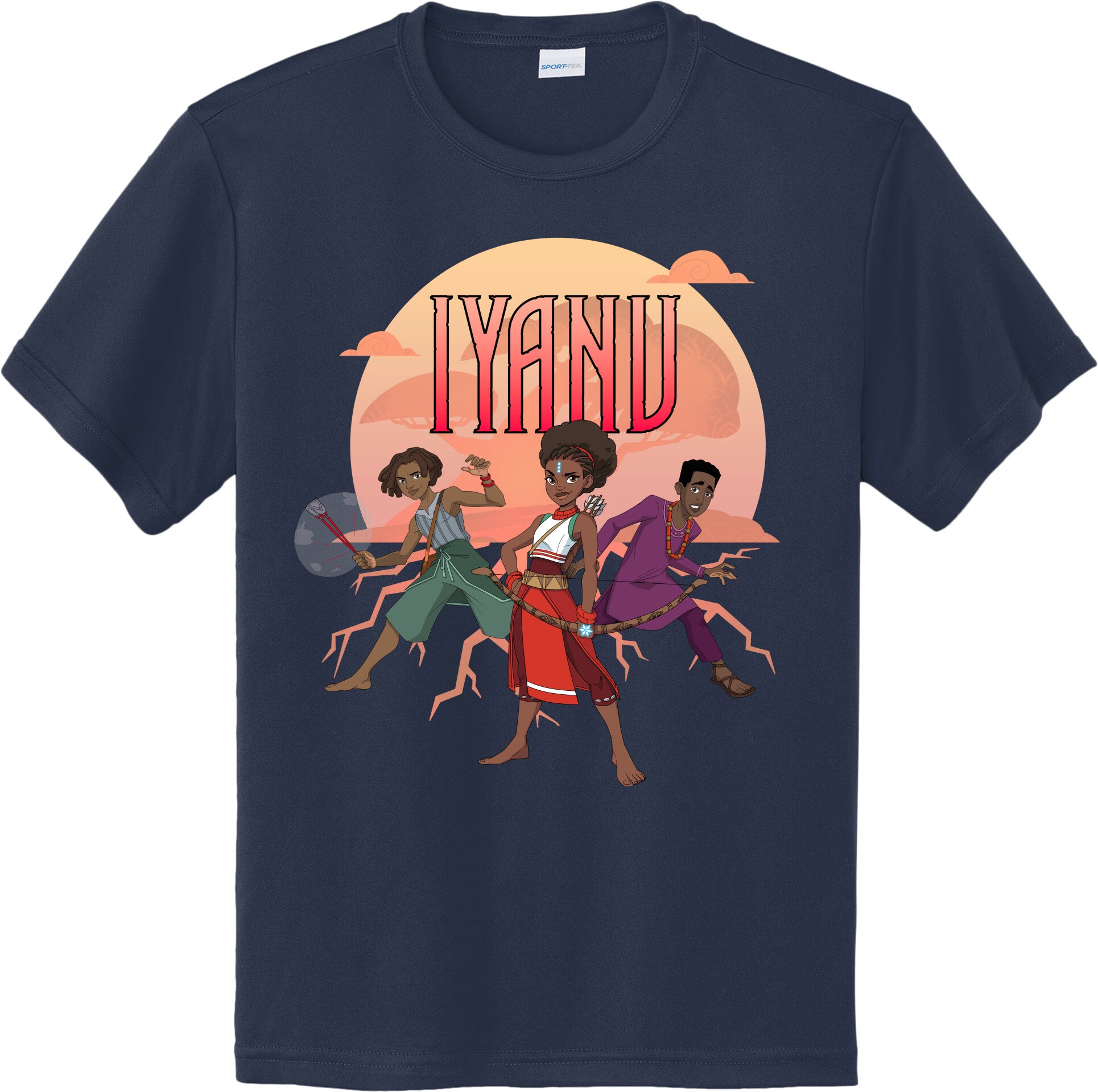 Team Chosen Tree of Freedom Youth Performance Moisture Wicking Tee