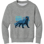 Ekun Wisdom of the Wild Youth Fleece Crewneck