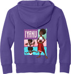 Iyanu (Tiles) Youth Fleece Pullover Hoodie