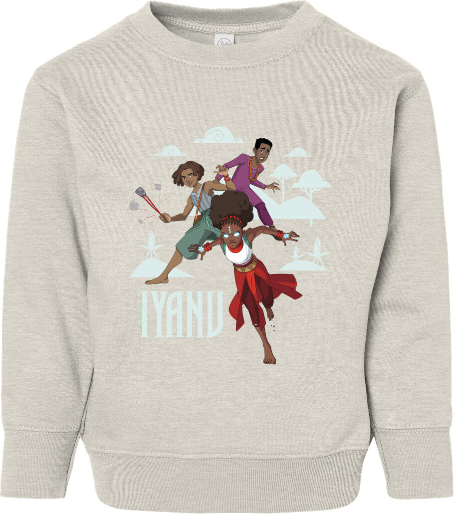 Team Chosen in Action Toddler Fleece Crewneck Sweatshirt