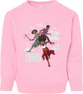 Team Chosen in Action Toddler Fleece Crewneck Sweatshirt