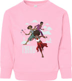 Team Chosen in Action Toddler Fleece Crewneck Sweatshirt