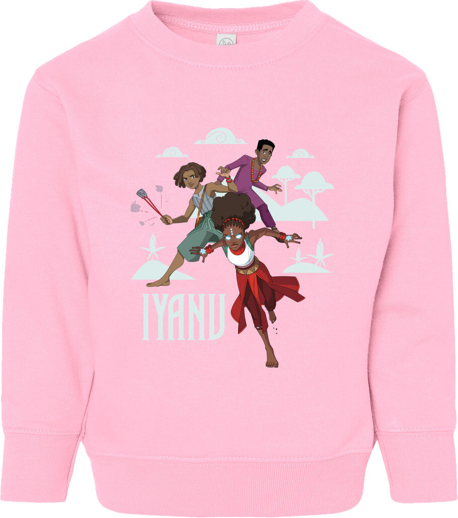 Team Chosen in Action Toddler Fleece Crewneck Sweatshirt