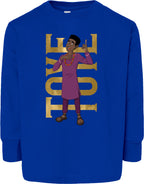 Toye Hero Pose Toddler Fine Jersey Long Sleeve Tee