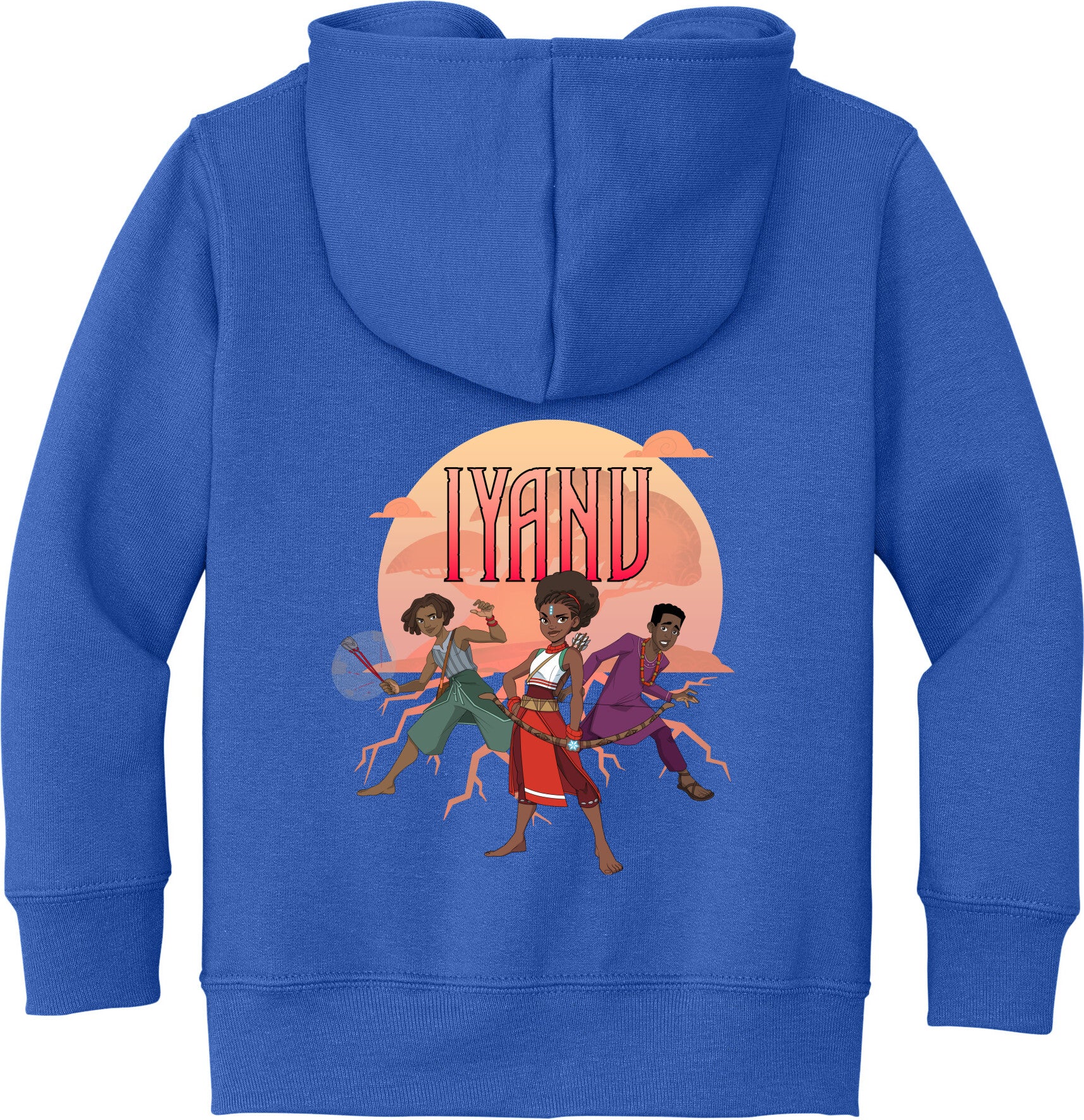 Team Chosen Tree of Freedom Toddler Fleece Full-Zip Hoodie