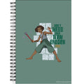 Don't Mess With Team Chosen Spiral Bound 6x8 Notebook