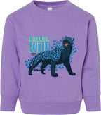 Ekun Wisdom of the Wild Toddler Fleece Crewneck