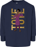 Toye Hero Pose Toddler Fine Jersey Long Sleeve Tee