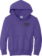 Toye Hero Pose Youth Fleece Pullover Hoodie