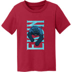 Ekun Hero Pose Toddler Cotton Tee