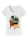 Iyanu Child of Wonder Women's Cotton V-Neck Tee