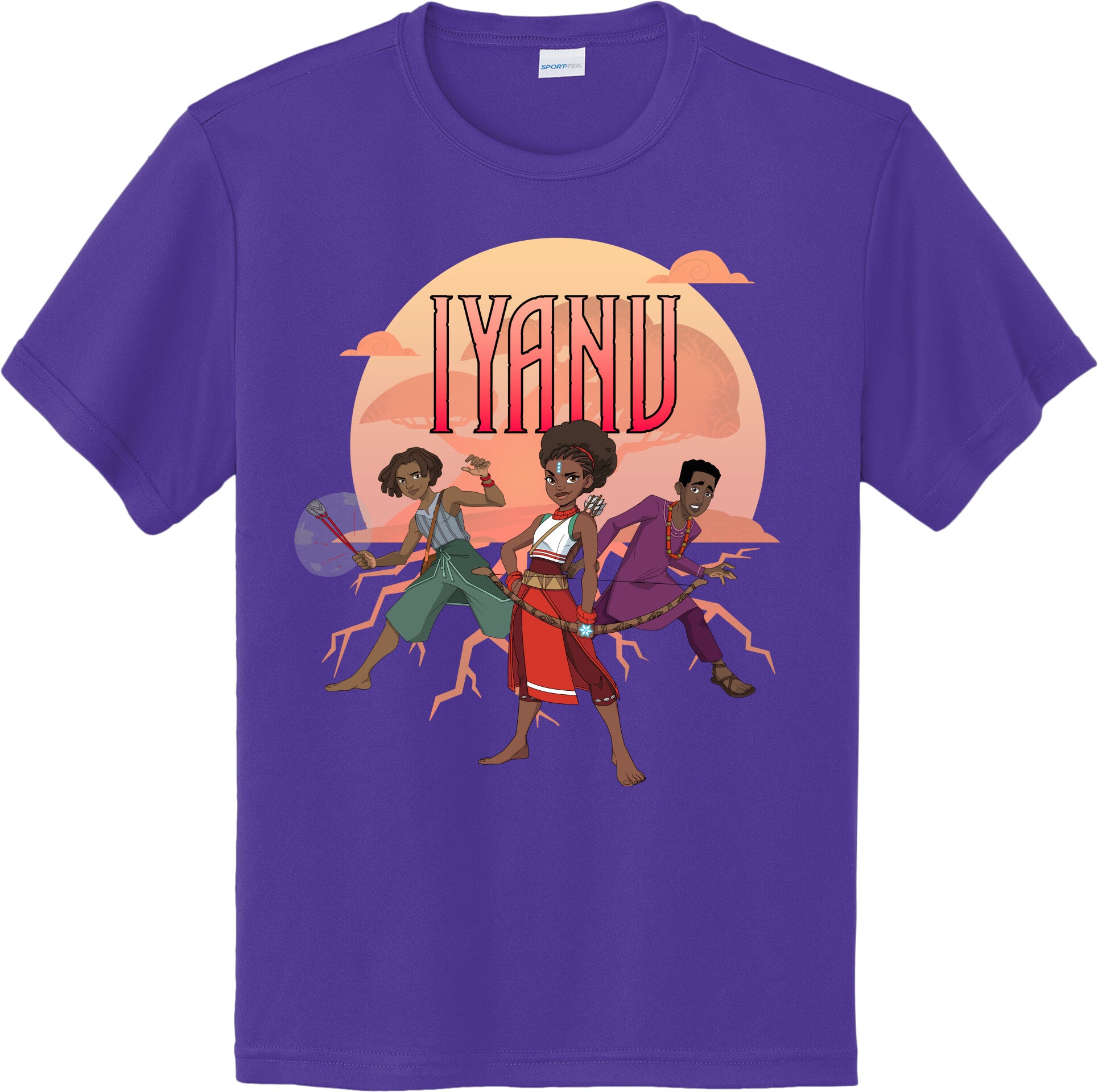 Team Chosen Tree of Freedom Youth Performance Moisture Wicking Tee