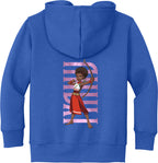 Iyanu Hero Pose Toddler Fleece Full-Zip Hoodie