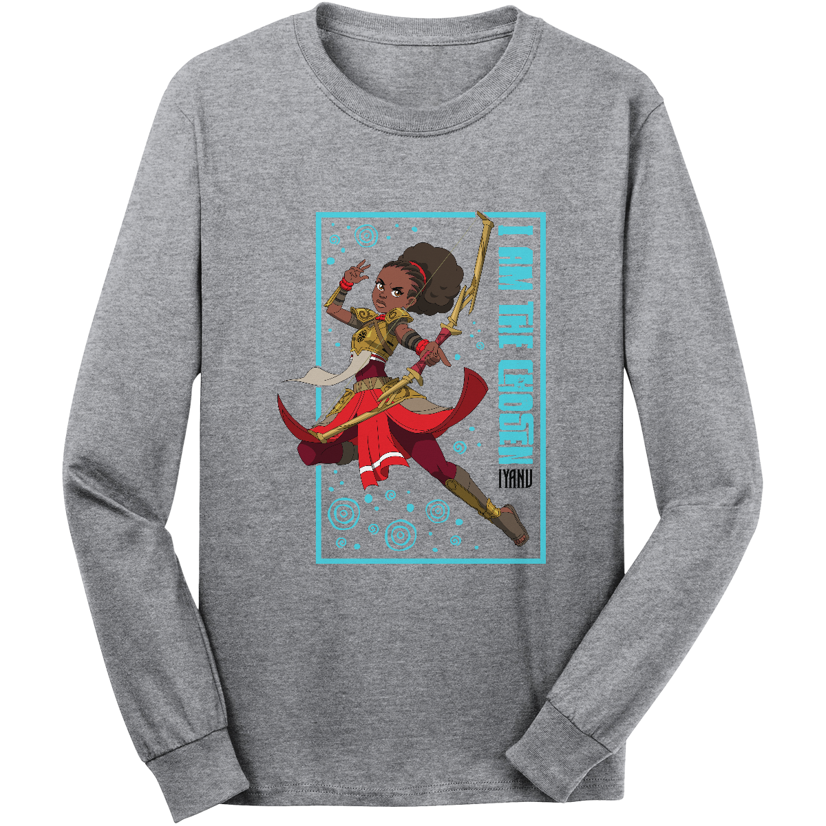 Iyanu The Chosen Unisex Long Sleeve Cotton Tee