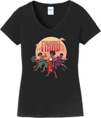 Team Chosen Tree of Freedom Women's Cotton V-Neck Tee