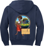 Iyanu Child of Wonder Youth Fleece Full-Zip Hoodie