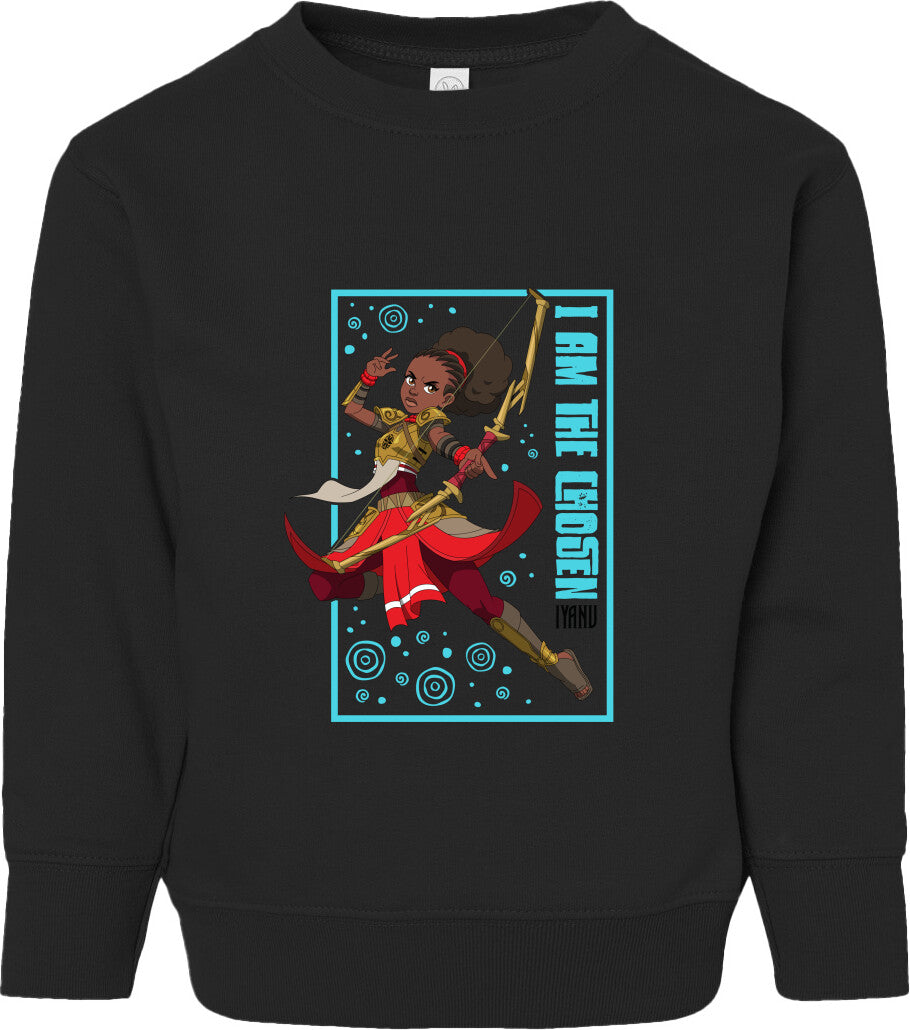 Iyanu The Chosen Toddler Fleece Crewneck