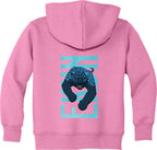 Ekun Hero Pose Toddler Fleece Pullover Hoodie