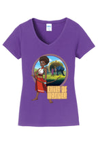 Iyanu Child of Wonder Women's Cotton V-Neck Tee