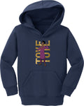 Toye Hero Pose Toddler Fleece Pullover Hoodie