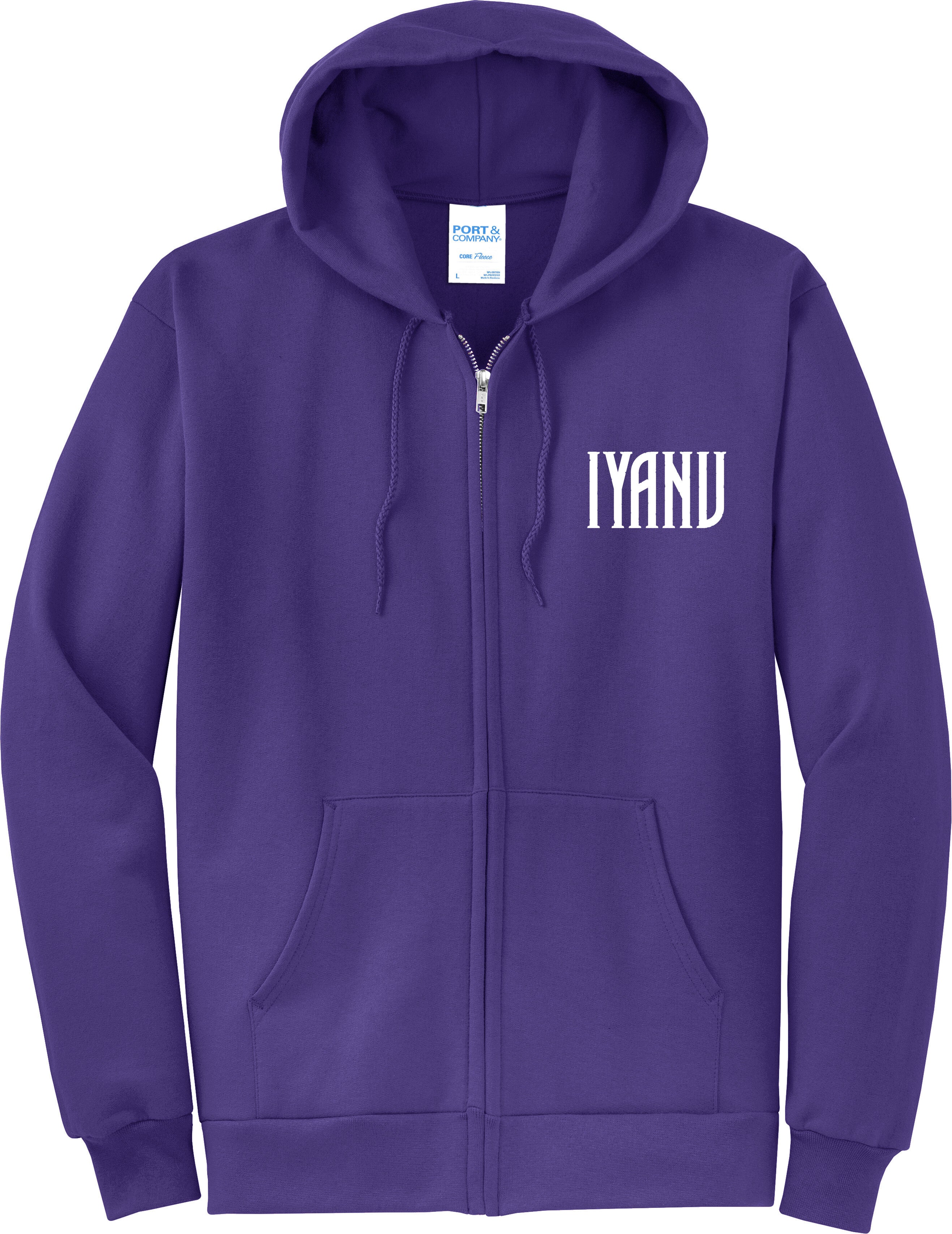 Iyanu Child of Wonder Adult Unisex Fleece Full-Zip Hoodie