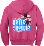 Iyanu Divine Powers Youth Fleece Full-Zip Hoodie