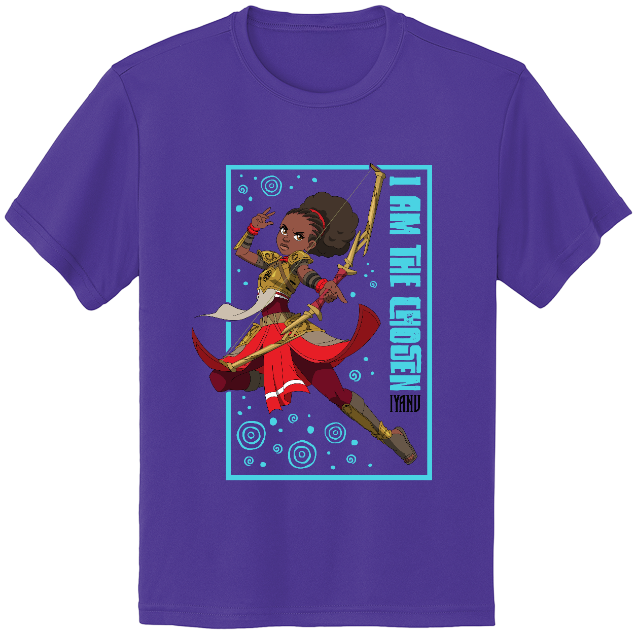Iyanu The Chosen Youth Performance Moisture Wicking Tee
