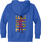 Toye Hero Pose Toddler Fleece Full-Zip Hoodie