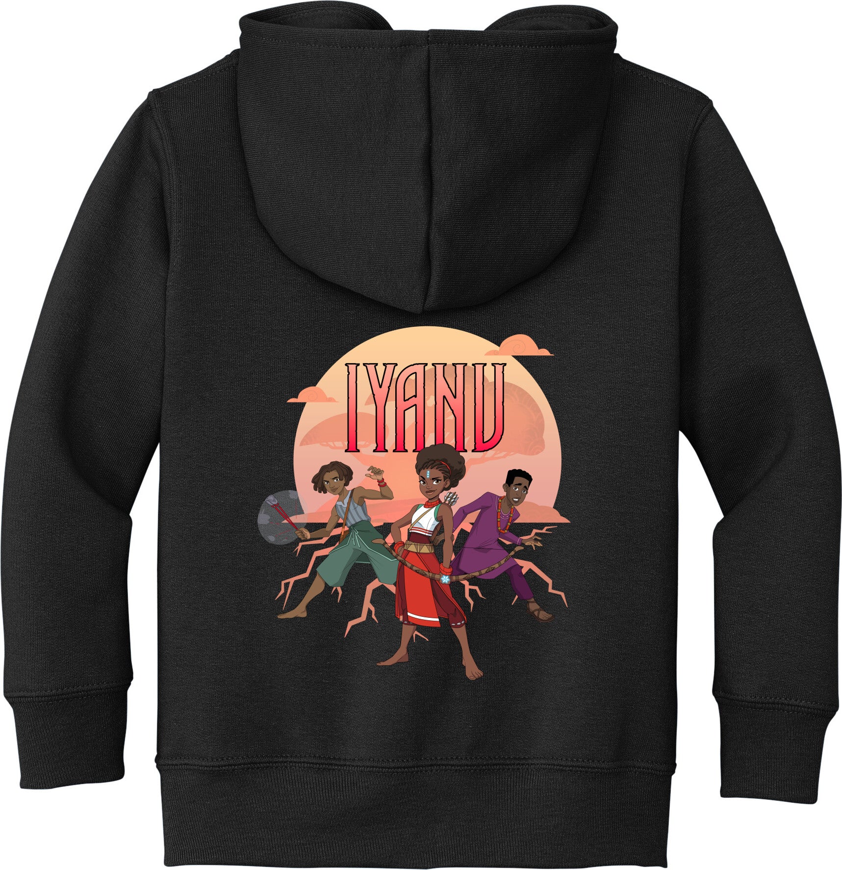 Team Chosen Tree of Freedom Toddler Fleece Full-Zip Hoodie