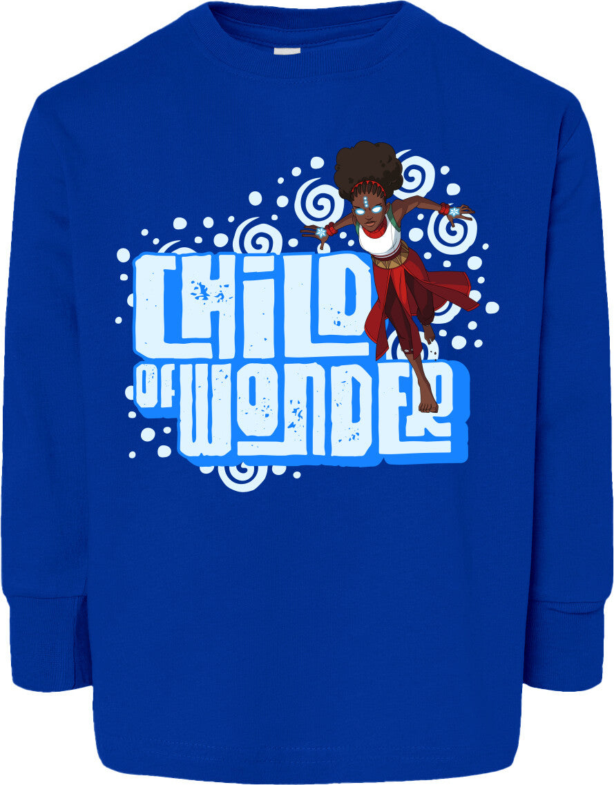 Iyanu Divine Powers Toddler Fine Jersey Long Sleeve Tee