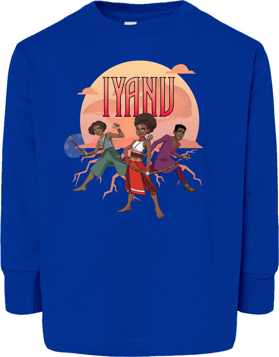 Team Chosen Tree of Freedom Toddler Fine Jersey Long Sleeve Tee