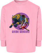 Iyanu & Ekun Divine Wonders Toddler Fine Jersey Long Sleeve Tee