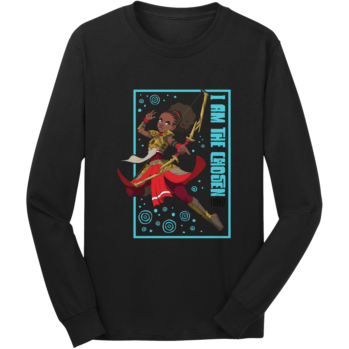 Iyanu The Chosen Unisex Long Sleeve Cotton Tee