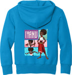 Iyanu (Tiles) Youth Fleece Pullover Hoodie