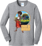 Iyanu Child of Wonder Youth Long Sleeve Cotton Tee