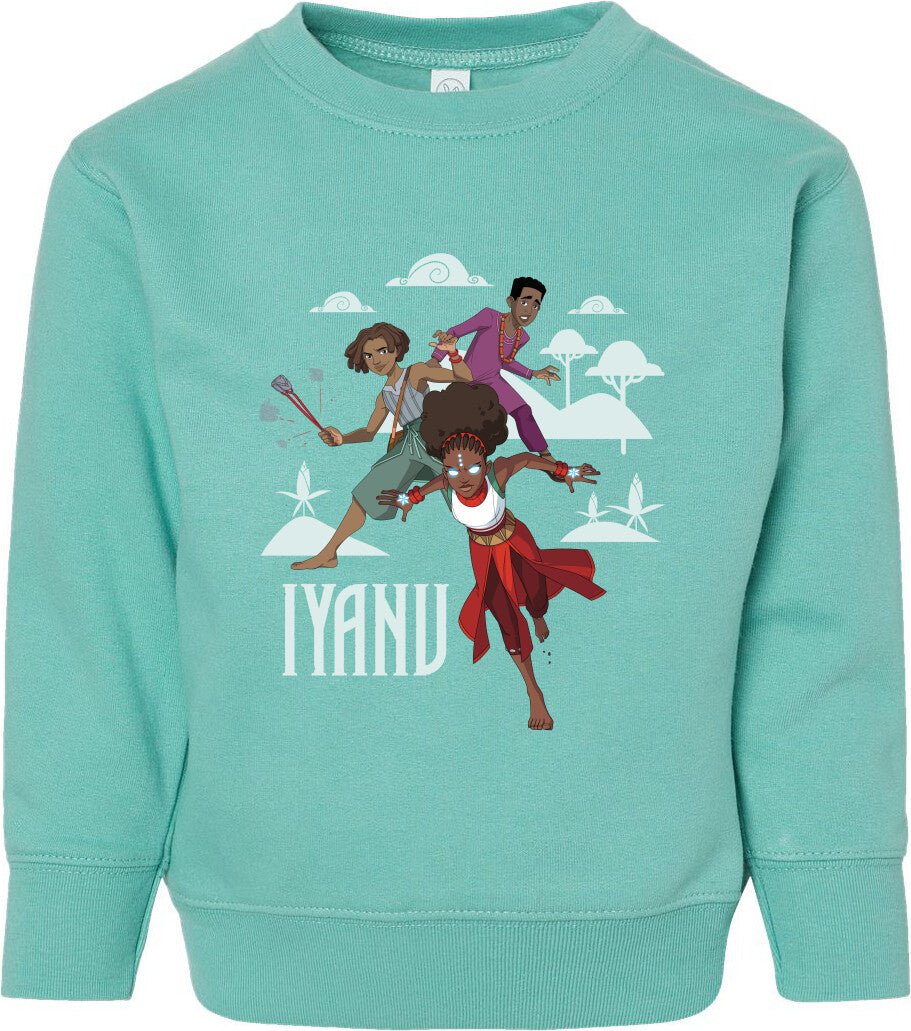 Team Chosen in Action Toddler Fleece Crewneck Sweatshirt