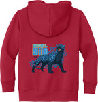 Ekun Wisdom of the Wild Toddler Fleece Full-Zip Hoodie