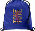 Toye Hero Pose Drawstring Backpack