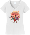 Team Chosen Tree of Freedom Women's Cotton V-Neck Tee
